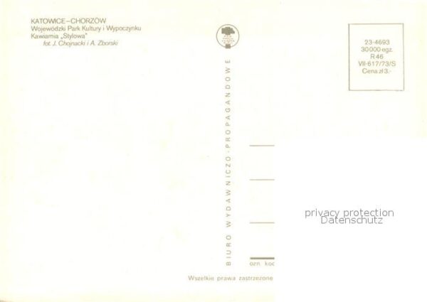 Chorzow Koenigshuette Oberschlesien Kawiamia Stylowa – Bild 2