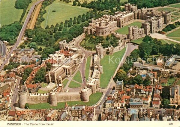 Windsor Castle Fliegeraufnahme