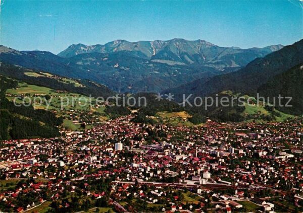 Dornbirn Vorarlberg Fliegeraufnahme Firstgruppe