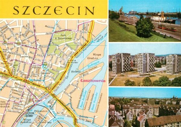 Szczecin Stettin Panorama
