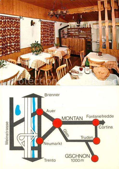 Montagna Montan Jausenstation Gschnon