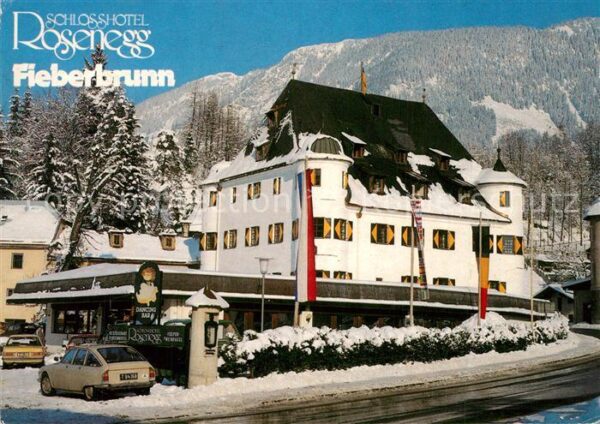 Fieberbrunn Tirol Schlosshotel Rosenegg Winter
