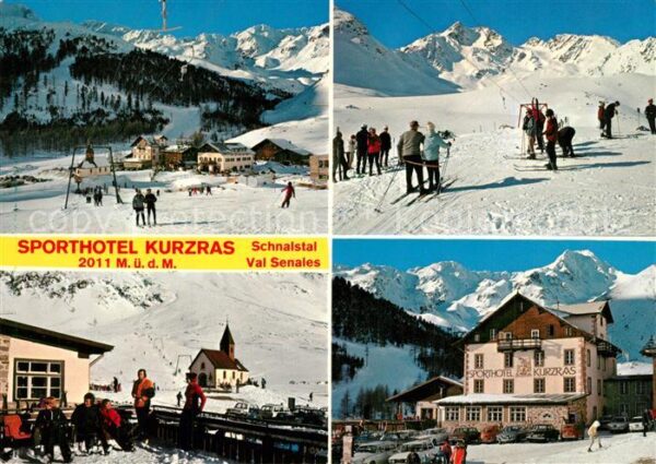 Kurzras Schnals Sporthotel Winter