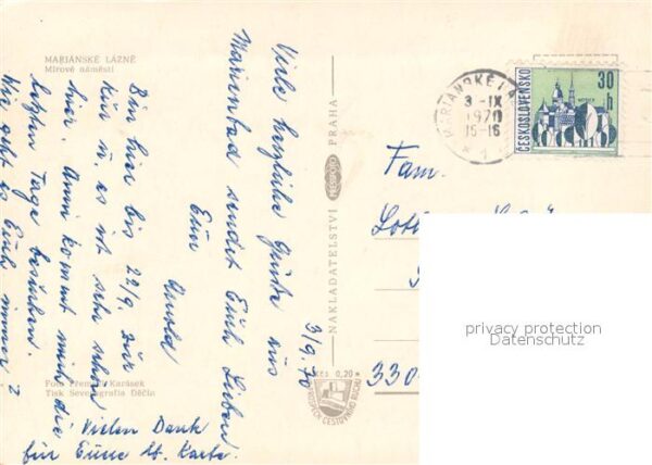 Marianske Lazne Mirove namesti – Bild 2