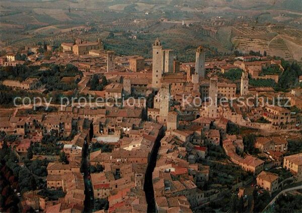 Gimignano Fliegeraufnahme