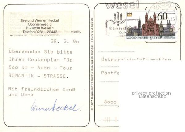 Wesel Rhein Ilse und Werner Heckel – Bild 2