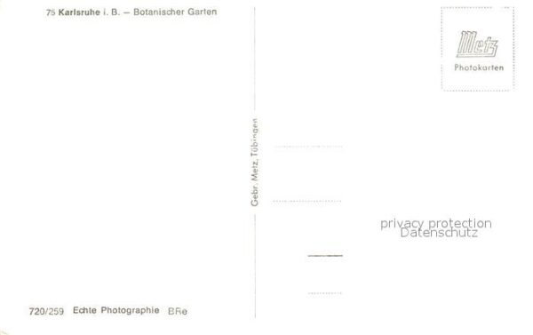 Karlsruhe Baden Botanischer Garten – Bild 2