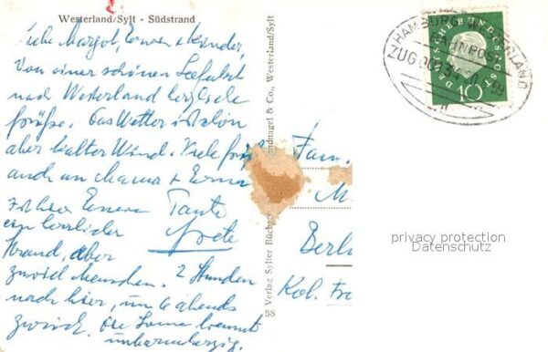 Westerland Sylt Südstrand – Bild 2