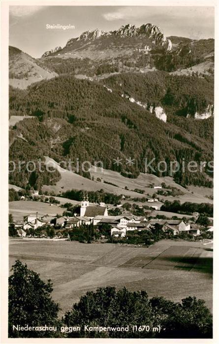 Niederaschau Chiemgau mit Kampenwand
