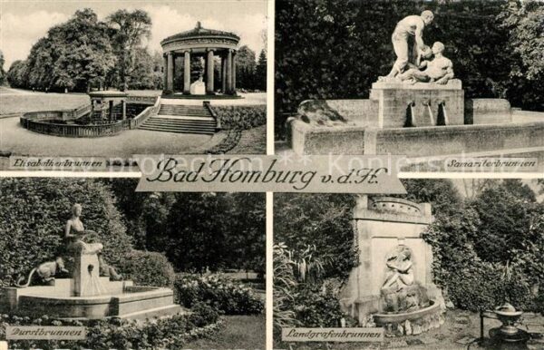 Bad Homburg Elisabethenbrunnen Samariterbrunnen Dur