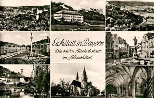 Eichstaett Oberbayern Willibaldsburg Jugendherberge Residenzp