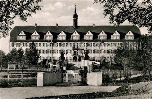 Bad Duerrheim Kuranstalt der Bundesbahn Betriebskrank