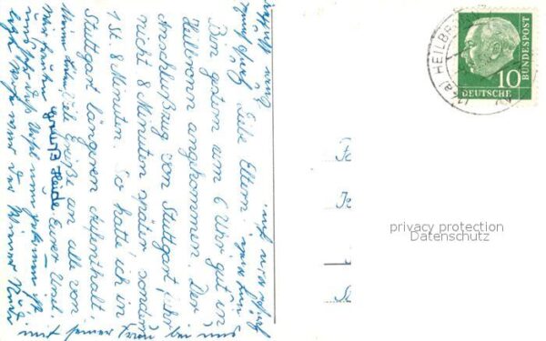 Heilbronn Neckar St Kilian Stadtblick Rathaus Uhr Altes – Bild 2