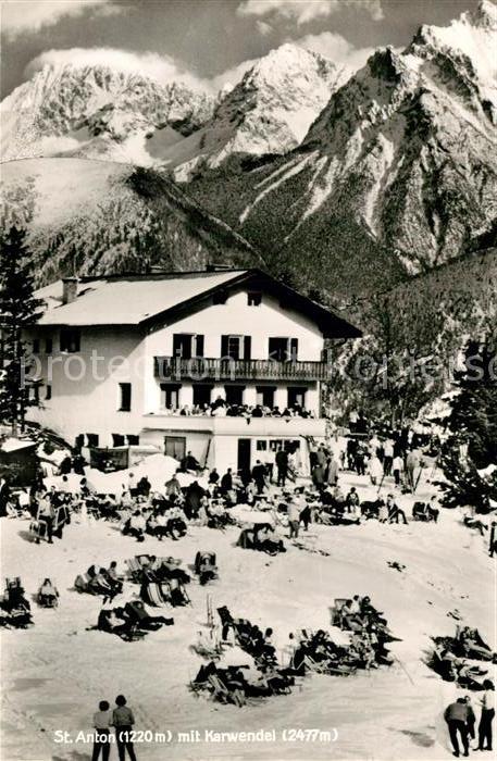 St Anton Arlberg mit Karwendel