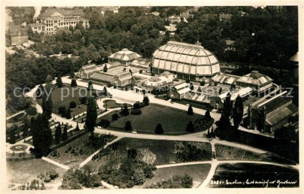 Berlin Botanischer Garten Fliegeraufnahme