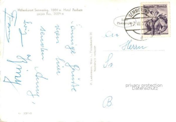 Semmering Niederoesterreich Hotel Panhans – Bild 2