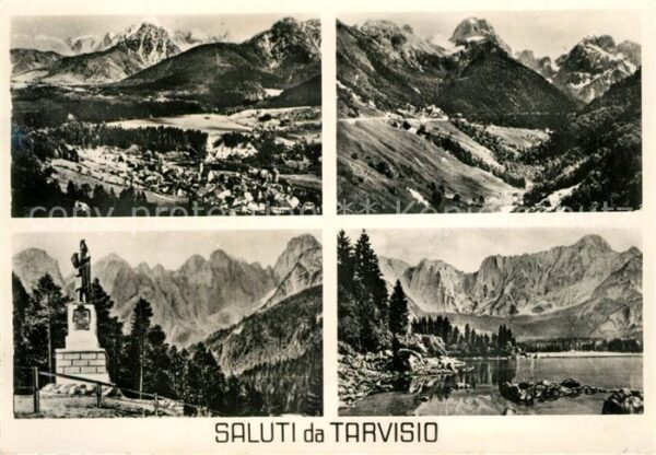 Tarvisio Panorama Denkmal Seepartie