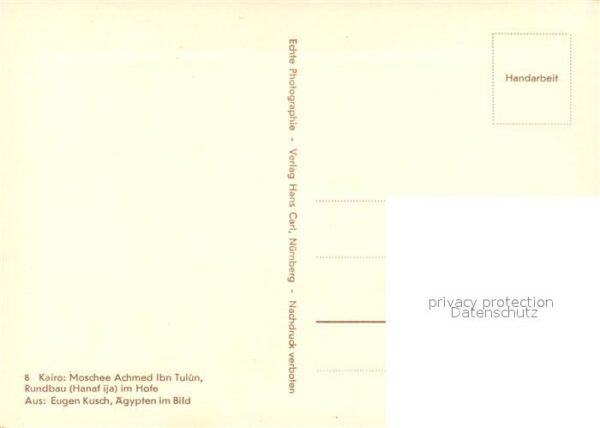 Kairo Caire Moschee Achmed Ibn Tulun Rundbau – Bild 2