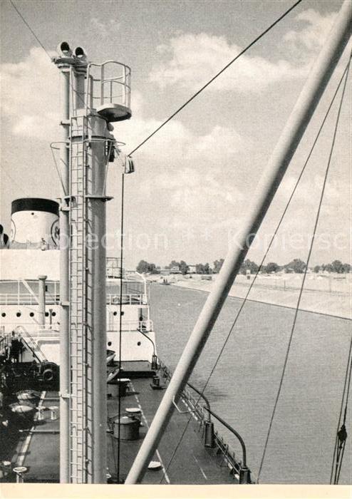 Suez Tankschiff im Suezkanal