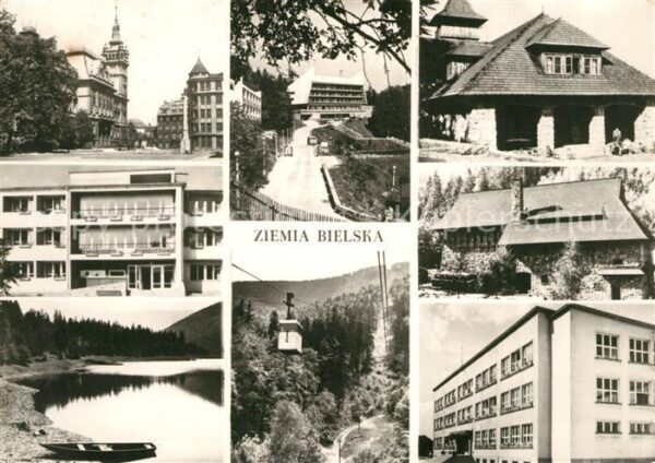 Bielsko-Biala Ratusz Mikuszowice Dom Wapienica Zalew