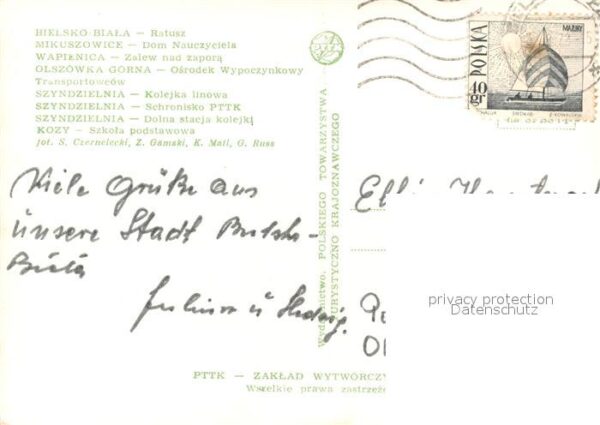 Bielsko-Biala Ratusz Mikuszowice Dom Wapienica Zalew – Bild 2
