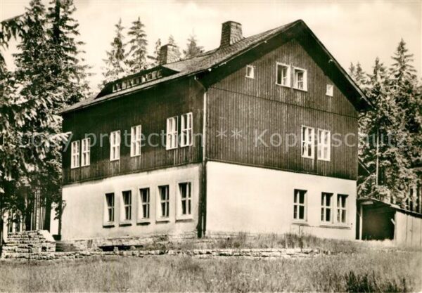 Hormersdorf Erzgebirge Jugendherberge Adolf Hennecke Kleines H