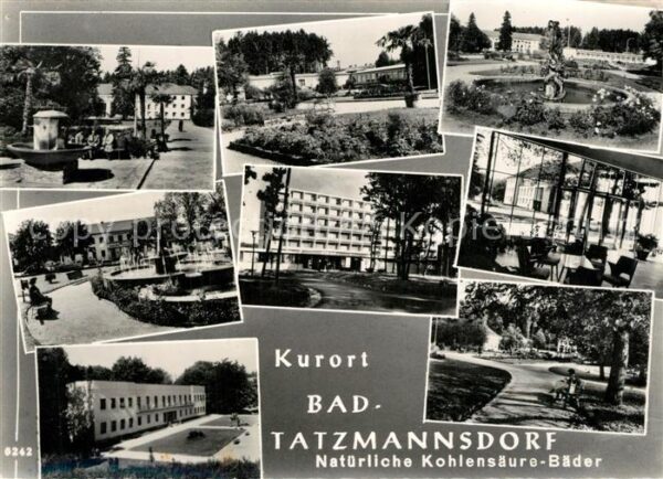 Bad Tatzmannsdorf Burgenland Kuranlagen Teilansichten
