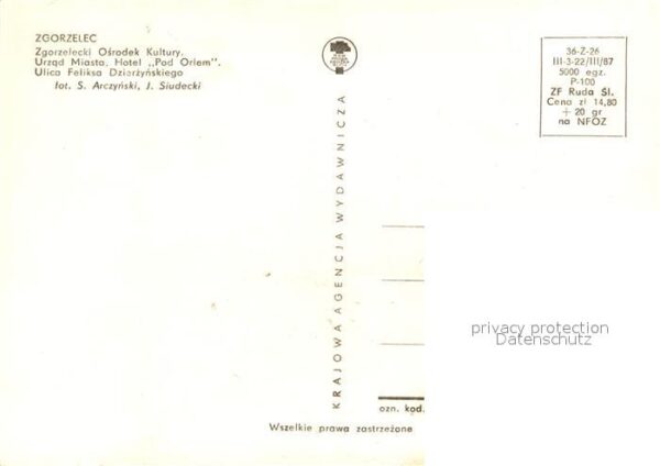 Zgorzelec Osrodek Kultury Urzad Miasa Hotel Pod O – Bild 2