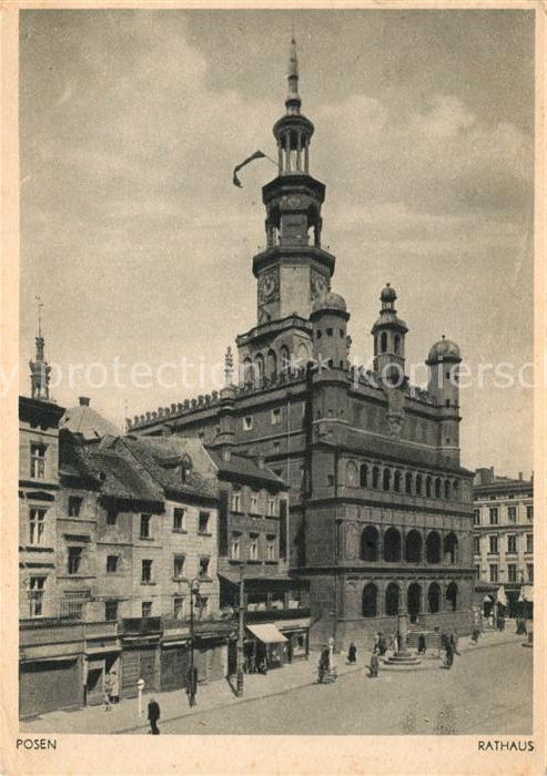 Posen Poznan Rathaus