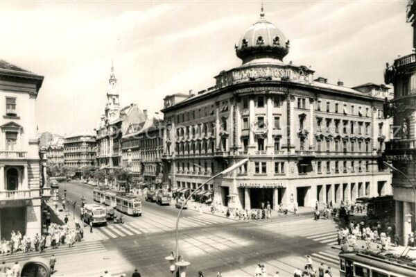 Budapest Lenin Ring und Rakoczi Strasse