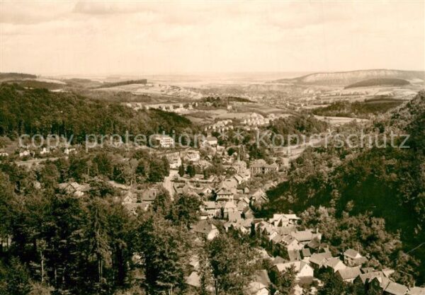 Thal Ruhla Blick vom Schlossberg