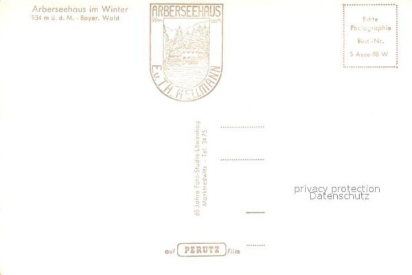 Arbersee Arberseehaus im Bayer Wald – Bild 2