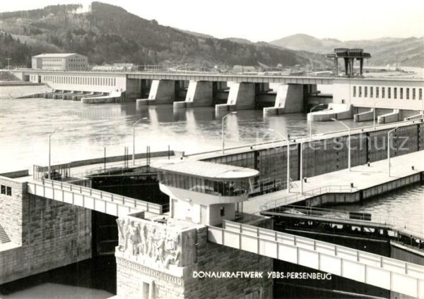 Persenbeug-Gottsdorf Donaukraftwerk Ybbs