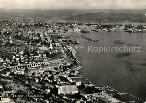 Trieste Fliegeraufnahme