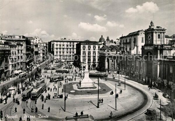 Napoli Neapel Piazza Dante