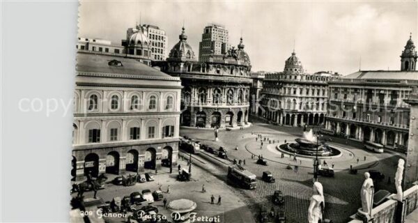 Genova Genua Liguria Piazza De Ferrari