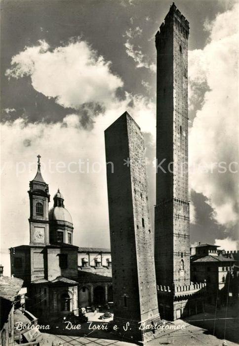 Bologna Due Torri e San Bartolomeo