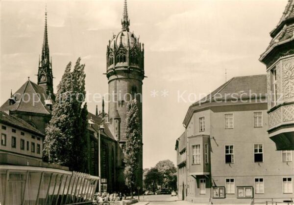 Wittenberg Lutherstadt Schlossplatz
