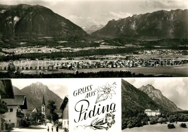 Piding mit Lattengebirge Salzburger Strasse un