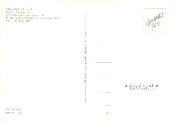 Oberhof Thueringen Serbisches Bauernrestaurant – Bild 2