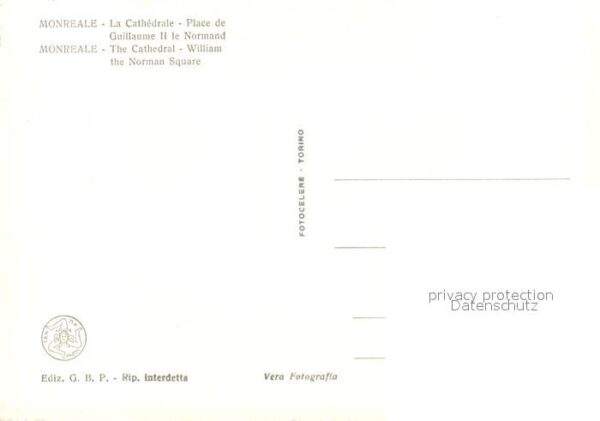 Monreale Cattedrale Piazza Gugielmo il Normanno – Bild 2