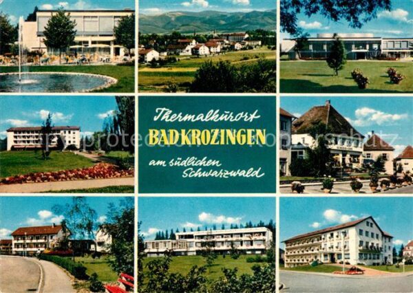 Bad Krozingen Thermalbad Kuranlagen Springbrunnen Par