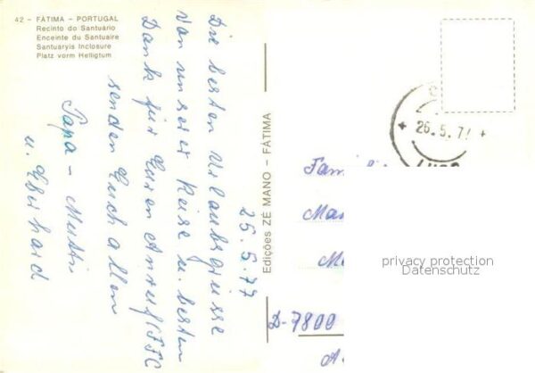 Fatima Platz vorm Heiligtum – Bild 2