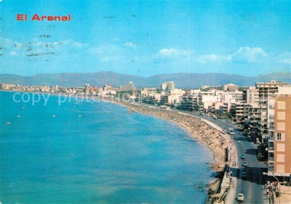 El Arenal Mallorca Fliegeraufnahme