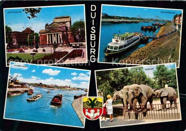 Duisburg Ruhr Stadttheater Schifferbörse Kaiserhafen