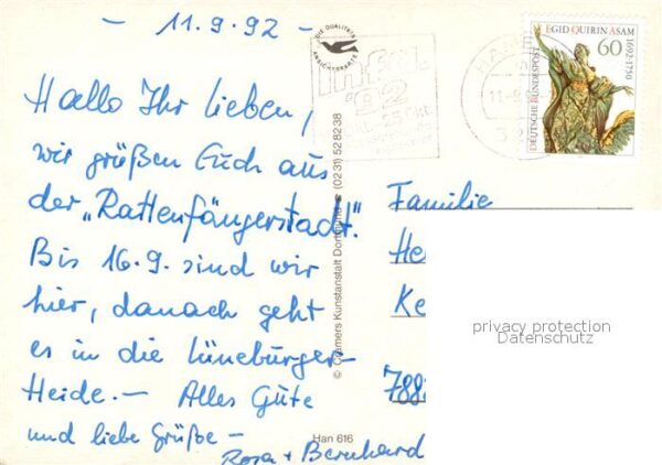 Hameln Weser Rattenfänger Spiel Osterstrasse Bäckers – Bild 2