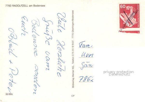 Radolfzell Bodensee Bootshafen Kirche – Bild 2