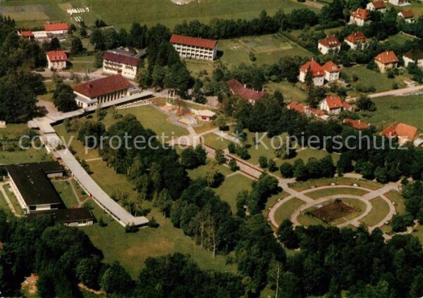 Bad Duerrheim Solebad Kurzentrum Fliegeraufnahme