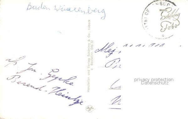 Offenburg Teilansicht mit Kirche – Bild 2