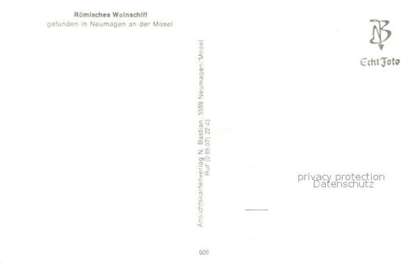 Neumagen Römisches Weinschiff – Bild 2